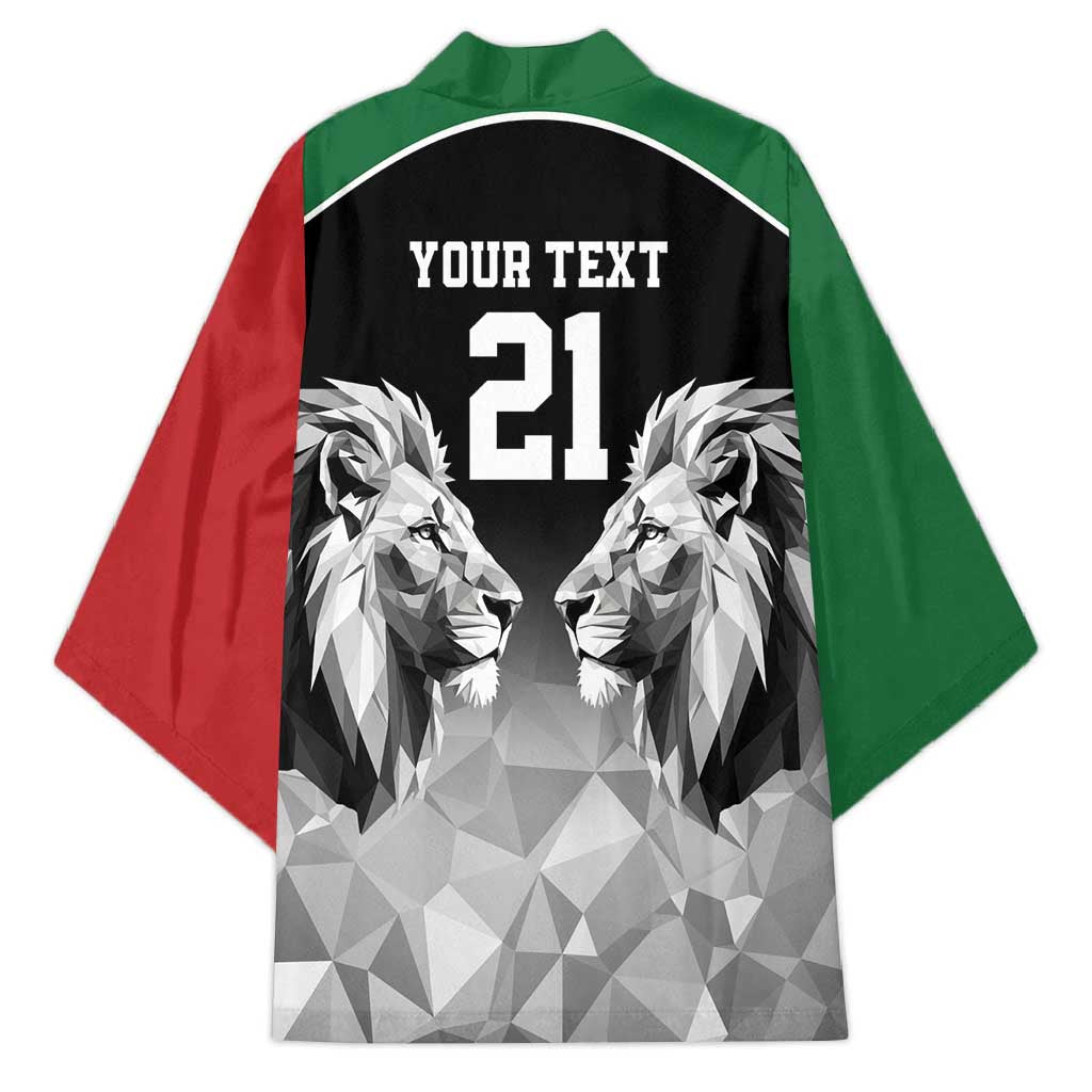 Custom Rugby Africa Kenya Kimono Black Kenyan 22-23 Motif