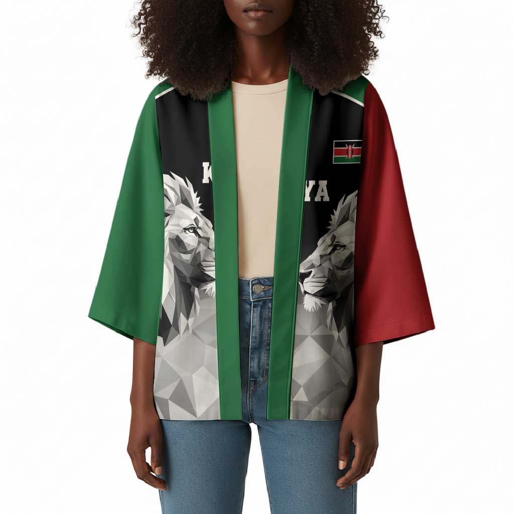 Custom Rugby Africa Kenya Kimono Black Kenyan 22-23 Motif