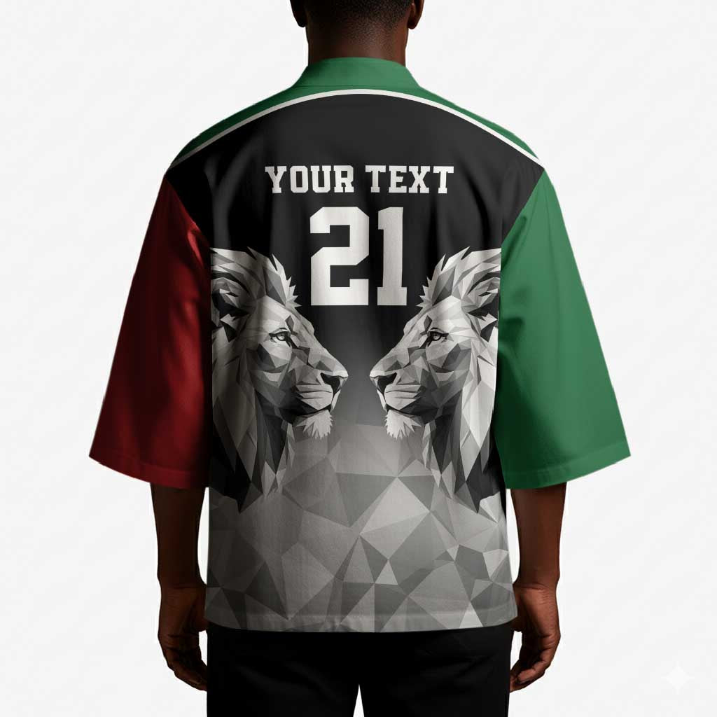 Custom Rugby Africa Kenya Kimono Black Kenyan 22-23 Motif
