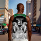 Custom Rugby Africa Kenya Men Tank Top Black Kenyan 22-23 Motif - African Pride