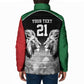 Custom Rugby Africa Kenya Padded Jacket Black Kenyan 22-23 Motif