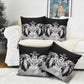 Custom Rugby Africa Kenya Pillow Cover Black Kenyan 22-23 Motif