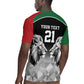 Custom Rugby Africa Kenya Rugby Jersey Black Kenyan 22-23 Motif - African Pride