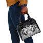 Custom Rugby Africa Kenya Shoulder Handbag Black Kenyan 22-23 Motif - African Pride