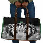Custom Rugby Africa Kenya Travel Bag Black Kenyan 22-23 Motif