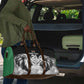 Custom Rugby Africa Kenya Travel Bag Black Kenyan 22-23 Motif