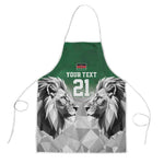 Custom Rugby Africa Kenya Apron Green Kenyan 22-23 Motif