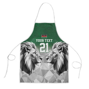 Custom Rugby Africa Kenya Apron Green Kenyan 22-23 Motif