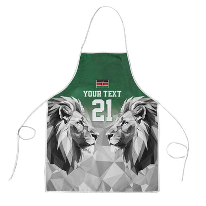 Custom Rugby Africa Kenya Apron Green Kenyan 22-23 Motif