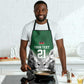 Custom Rugby Africa Kenya Apron Green Kenyan 22-23 Motif