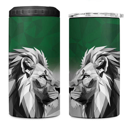 Custom Rugby Africa Kenya 4 in 1 Can Cooler Tumbler Green Kenyan 22-23 Motif - African Pride