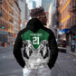 Custom Rugby Africa Kenya Hoodie Green Kenyan 22-23 Motif - African Pride