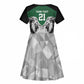 Custom Rugby Africa Kenya Kid Short Sleeve Dress Green Kenyan 22-23 Motif - African Pride