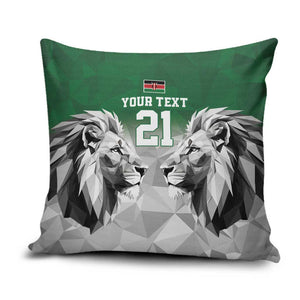 Custom Rugby Africa Kenya Pillow Cover Green Kenyan 22-23 Motif