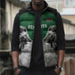 Custom Rugby Africa Kenya Sleeveless Puffer Jacket Green Kenyan 22-23 Motif