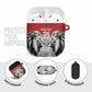 Custom Rugby Africa Kenya AirPods Case Red Kenyan 22-23 Motif