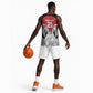 Custom Rugby Africa Kenya Basketball Jersey Red Kenyan 22-23 Motif LT9