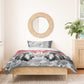 Custom Rugby Africa Kenya Bedding Set Red Kenyan 22-23 Motif - African Pride
