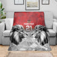Custom Rugby Africa Kenya Blanket Red Kenyan 22-23 Motif - African Pride