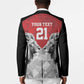 Custom Rugby Africa Kenya Blazer Red Kenyan 22-23 Motif