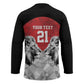 Custom Rugby Africa Kenya Hockey Jersey Red Kenyan 22-23 Motif
