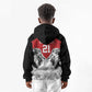 Custom Rugby Africa Kenya Kid Hoodie Red Kenyan 22-23 Motif - African Pride
