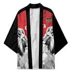 Custom Rugby Africa Kenya Kimono Red Kenyan 22-23 Motif