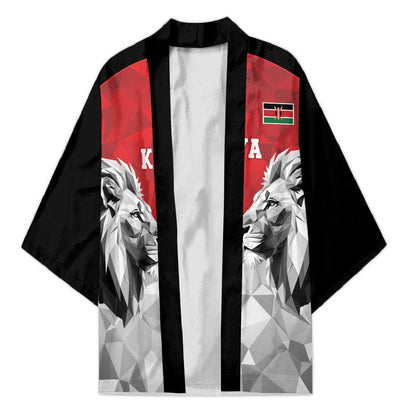 Custom Rugby Africa Kenya Kimono Red Kenyan 22-23 Motif