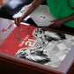 Custom Rugby Africa Kenya Puzzle Red Kenyan 22-23 Motif