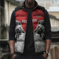 Custom Rugby Africa Kenya Sleeveless Puffer Jacket Red Kenyan 22-23 Motif