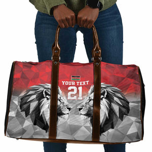 Custom Rugby Africa Kenya Travel Bag Red Kenyan 22-23 Motif