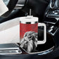 Custom Rugby Africa Kenya Tumbler With Handle Red Kenyan 22-23 Motif - African Pride