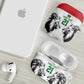 Custom Rugby Africa Kenya AirPods Case White Kenyan 22-23 Motif