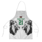 Custom Rugby Africa Kenya Apron White Kenyan 22-23 Motif