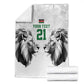 Custom Rugby Africa Kenya Blanket White Kenyan 22-23 Motif - African Pride