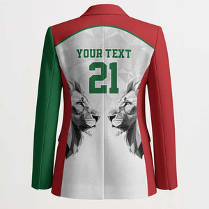 Custom Rugby Africa Kenya Blazer White Kenyan 22-23 Motif