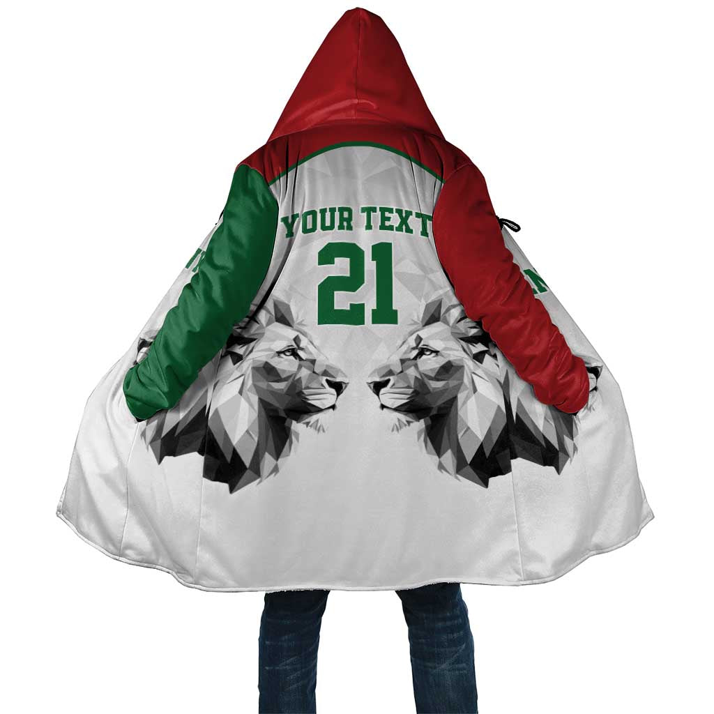 Custom Rugby Africa Kenya Cloak White Kenyan 22-23 Motif