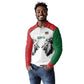 Custom Rugby Africa Kenya Long Sleeve Polo Shirt White Kenyan 22-23 Motif - African Pride