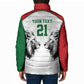 Custom Rugby Africa Kenya Padded Jacket White Kenyan 22-23 Motif