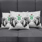 Custom Rugby Africa Kenya Pillow Cover White Kenyan 22-23 Motif