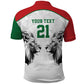 Custom Rugby Africa Kenya Polo Shirt White Kenyan 22-23 Motif - African Pride