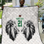 Custom Rugby Africa Kenya Quilt White Kenyan 22-23 Motif - African Pride