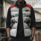 Custom Rugby Africa Kenya Sleeveless Puffer Jacket White Kenyan 22-23 Motif