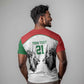 Custom Rugby Africa Kenya T shirt White Kenyan 22-23 Motif - African Pride