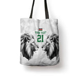Custom Rugby Africa Kenya Tote Bag White Kenyan 22-23 Motif