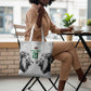 Custom Rugby Africa Kenya Tote Bag White Kenyan 22-23 Motif