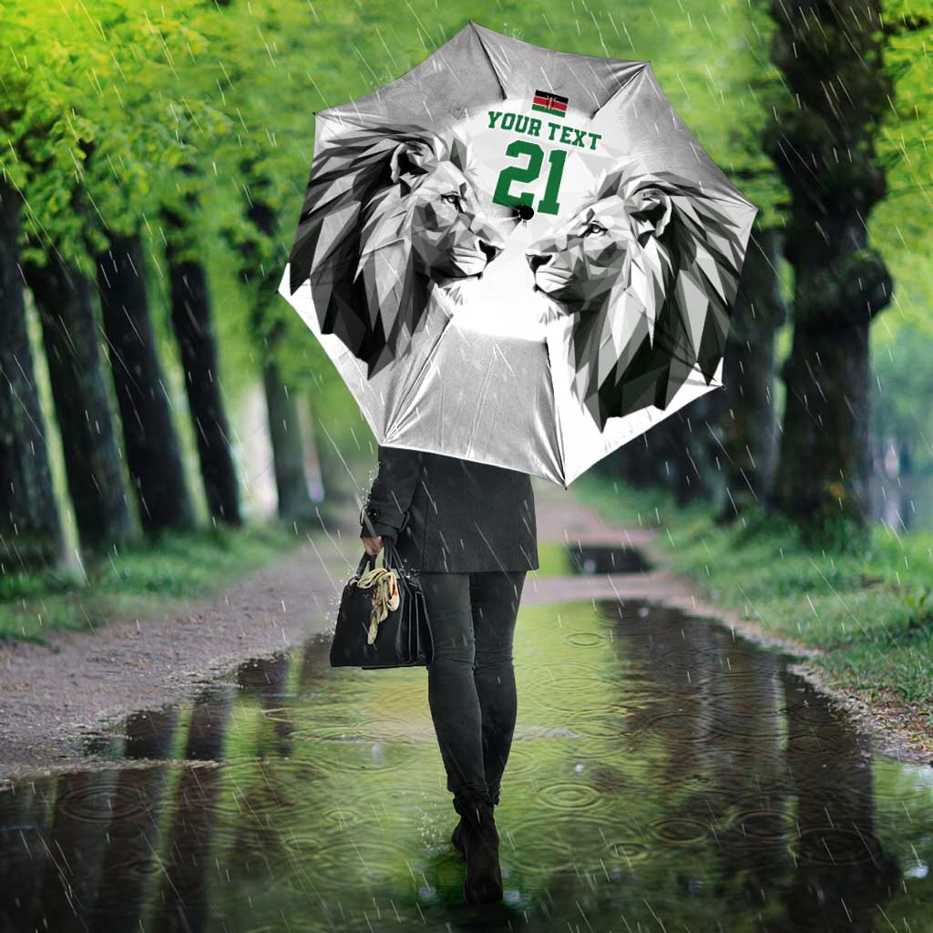 Custom Rugby Africa Kenya Umbrella White Kenyan 22-23 Motif