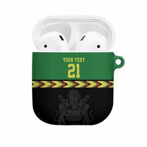 Custom Cricket Africa Malawi AirPods Case Malawi Chevron Pattern