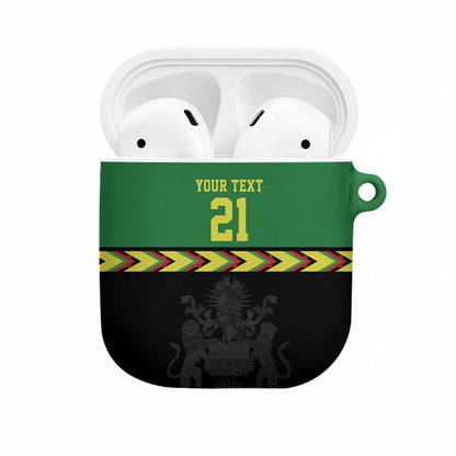 Custom Cricket Africa Malawi AirPods Case Malawi Chevron Pattern