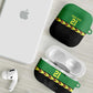 Custom Cricket Africa Malawi AirPods Case Malawi Chevron Pattern